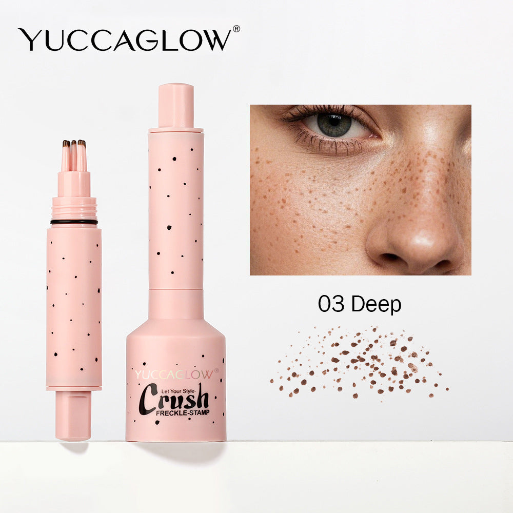 Waterproof & Sweatproof Faux Freckle Stamp Pen – Quick-Dry, Natural-Looking Freckle Makeup