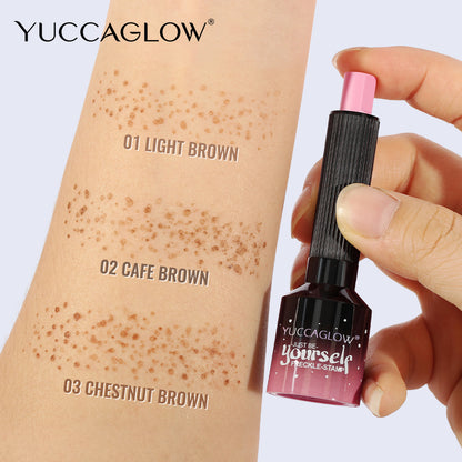 Waterproof & Sweatproof Faux Freckle Stamp Pen – Quick-Dry, Natural-Looking Freckle Makeup